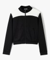 Sweat zippé avec col montant spécial sport fille